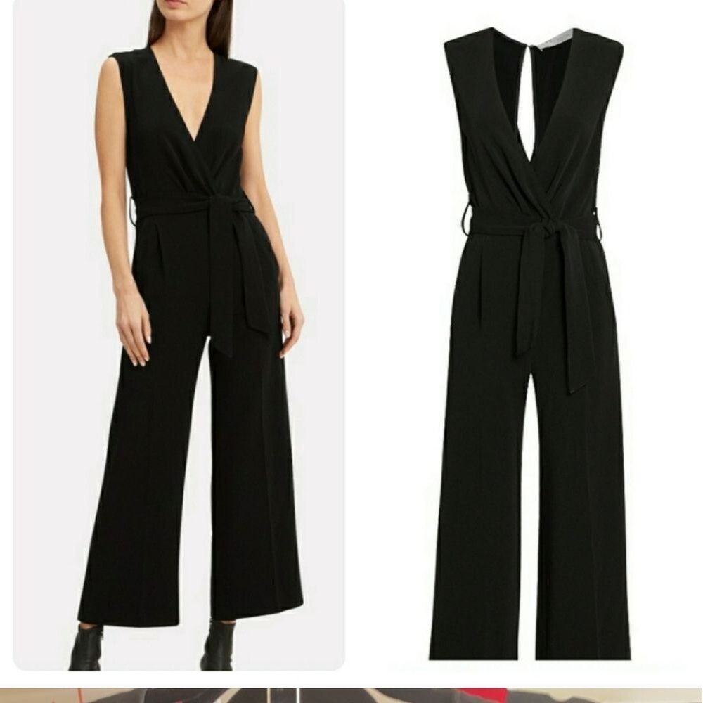IRO v-neck sleeveless jumpsuit Size 2